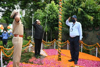 Chief Commissioner, CGST & CX Jaipur Zone addressing at occasion of 15th August, 2020
